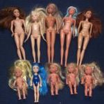 10 db-os Barbie , Barbie jellegű baba csomag egyben eladó fotó