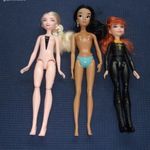3 db Disney hercegnő Barbie baba egyben eladó (az ár 3 db-a vonatkozik) fotó