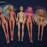 5 db-os Barbie , Barbie jellegű baba csomag egyben eladó fotó