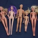 5 db-os Barbie , Barbie jellegű baba csomag egyben eladó fotó
