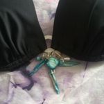 Fekete, bélelt kosaras bikini felső fotó