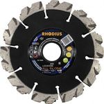 Rhodius 304504 Gyémánt bevonatú vágótárcsa 125 mm 1 db Beton fotó