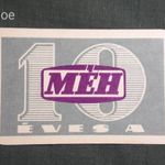 Kártyanaptár, 10 éves MÉH hulladék kezelő vállalat, grafikai rajzos, 1961 (1) fotó