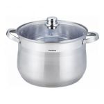 Klausberg fazék 13L, Ø28 cm- rozsdamentes acél, edzett üveg fedő (KB-7165) fotó