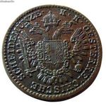 1/2 Krajcár Kreuzer 1851 B I. Ferenc József 1848 - 1916 Ebben állapotban Ritka! fotó