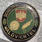 Osztrák regionális labdarúgó játékvezető, jelvény, kitűző, Waldviertel Wien fotó