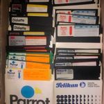 C64 eprom égető, 43db C64 floppy(DS-DD, SS-DD, 1D, 2D, MD-2D) + 2DD +PC HD floppyk, retro tartozékok fotó