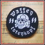 N-1744 *** NÉMET BIRODALOM *** FELVARRÓ (WAFFEN SS TOTENKOPF) fotó