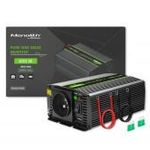 Qoltec Monolith tiszta szinuszhullámos inverter | 12V ? 230V | 300/600W fotó