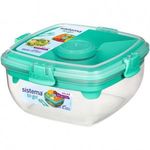 Sistema 21356 TO GO Műanyag ételtároló 1, 1L - Menta (21356) fotó