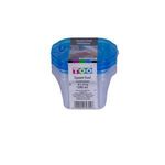 TOO KT-076 3db-os 280ml-es négyzet alakú ételtároló doboz szett fotó