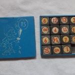 [ABC] Retro lemez puzzle 15-ös játék, Lemezárugyár (1508) fotó