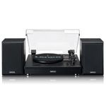 Lenco LS-101BK Klasszikus lemezjátszó - Fekete (LS-101BK) fotó