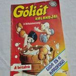 Góliát 1987 8.szám képregény újság fotó