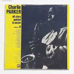 CHARLIE PARKER – All stars Quintet & Sextet (Volume 2) LP - olasz kiadás 1978 fotó
