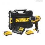 12V/2x2.0Ah Kefementes Fúrócsavarozó akkuval, koffer (DeWALT DCD701D2-QW) fotó