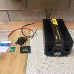 Szinuszos inverter 24V -ből 230V AC, valós 3000Watt terhelhetőség, profi kategória fotó