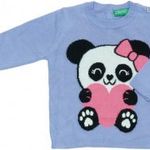 Benetton Új (címkés) Lány Kötött pulcsi (Méret: 80) fotó