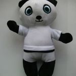 Bing nyuszi és barátai Pando panda plüss játékfigura 24 cm ÚJ! KR fotó