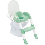 Thermobaby wc szűkítő lépcsős Kiddy Loo Celadon zöld fotó