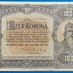 1920 -as ropogós papírú 1000 Korona bankó Orell Füssli !!! Ritkább !!! EF (L2428) fotó