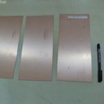 125x282x1.5mm kétoldalas panel - 3 db fotó