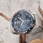Seiko 'Spirit Solar' férfi karóra, Zafír, számla és garancia 2015.03. fotó