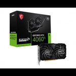 MSI GeForce RTX 4060 Ti 16GB VENTUS 2X BLACK 16G OC videokártya (4060 Ti VENTUS 2X BLACK 16G OC) fotó