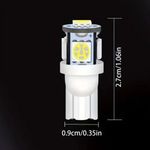 5W5, T10 LED-es izzó , nem CAN-BUS rendszerű, 6500 K, 1 FTNMÁ fotó