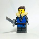 Női Black Falcon lovag EREDETI LEGO minifigura - BDP 910029 Hegyi erőd - Új fotó