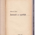 Izennek a nyirfák nyírfák Vidovich Ernő [1927] RENDKÍVÜL RITKA! fotó