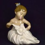 BABA KISLÁNY CUMIVAL ... LLADRO NAO MÁRKÁS ÉS RITKA PORCELÁN FIGURA X fotó