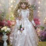 Hannah - D. McMillan művészbaba, porcelánbaba, porcelán baba 84 cm fotó