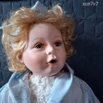 Tüneményes porcelán bébi baba fotó