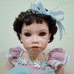 Gyönyörű porcelán baba fotó