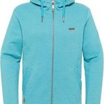 Ragwear Nate Zip hibátlan, újszerű férfi sötétebb türkiz kapucnis kardigán M fotó