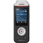 Philips Voice Tracer DVT2110/00 diktafon Flash kártya Fekete, Króm (DVT2110) fotó