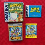 Kirbys Dream Land FRG Super Mario Land 2 JAP (Nintendo Game Boy) color advance gameboy CSAK doboz és fotó