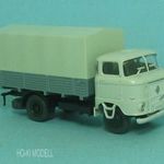 Modelltec IFA W-50 Platós Ponyvás Teherautó fotó