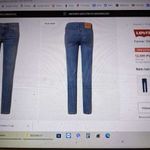 LEVI'S 510-es világoskék SKINNY farmernadrág , LEVIS gyerek 8-9 éves lány , új, cimkés! fotó