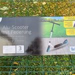 Alu scooter - rugózással, extra nagy 200 mm-es kerekekkel - új! fotó