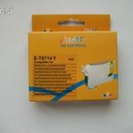 Epson E-T0714 Y yellow utángyártott tintapatron bontatlan ÚJ! 1 FT-RÓL NMÁ! Q. fotó