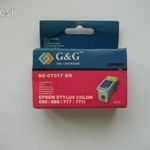 Epson G&g NE-0T017 BK black utángyártott tintapatron bontatlan ÚJ! 1 FT-RÓL NMÁ! 3. Q. fotó