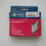 Epson G&g NE-T0614 Y yellow utángyártott tintapatron bontatlan ÚJ! 1 FT-RÓL NMÁ! Q. fotó