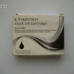 Epson E-T1621/1631 black utángyártott tintapatron bontatlan ÚJ! 1 FT-RÓL NMÁ! Q. fotó