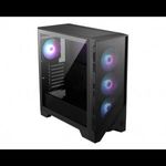 MSI MAG FORGE 321R AIRFLOW ARGB Midi Torony Gaming Számitógpház - Fekete (306-7G23R22-HH9) fotó