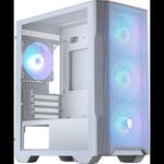 MSI MAG FORGE M100R Micro Tower Számítógépház + 4db 120mm ventilátor - Fehér (306-7G20W21-HH9) fotó
