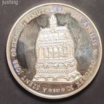 MÉE - 1988 - A Szent Jobb Országos Bemutatása ezüst emlékérem fotó