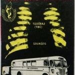 Kártyanaptár, 1963 - Egészségügyi felvilágosítás, Ikarus TBC szűrőkocsi, autóbusz. Veterán busz. fotó