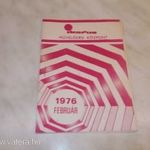 IKARUS művelődési központ 1976 február fotó